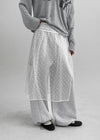 Mipyren Sheer Dot Wrap Skirt