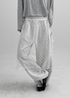 Mipyren Sheer Dot Wrap Skirt