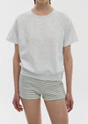 [B-BASIC] Air sweater raglan sleeved sweatshirt