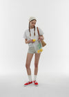 [B-BASIC] Air sweater raglan sleeved sweatshirt