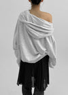 Remembu Off-Shoulder Hoodie