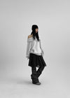 Remembu Off-Shoulder Hoodie