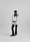 Litkill Dot U-Neck Long Sleeve Tee