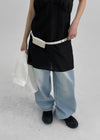 Edinut Stud Leather Cardholder Belt