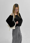 Rominut Leather Buckle Shoulder Bag
