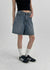 Lakuo Washed Denim Shorts