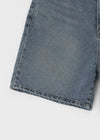Lakuo Washed Denim Shorts
