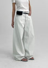 Kyuzing Ice Wide Denim Pants