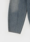 Tels Stud Summer Wide Denim Pants