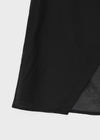 Remma Sheer Button Layered Wrap Skirt