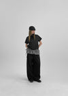 Lurtom Striped Tiered Skirt