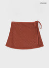 Romkung Net Layered Wrap Skirt