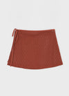 Romkung Net Layered Wrap Skirt