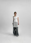 Romkung Net Layered Wrap Skirt