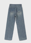 [B-DENIM] SUMMER WASHING WIDE 042