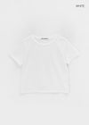 [B-BASIC] Washable Cool Round Standard Short Sleeve T-shirt