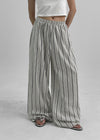 [MADE] Polyp Linen Stripe Banding Pants