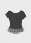 Tomsner Set – Off-Shoulder Tee & Muffler