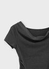 Tomsner Set – Off-Shoulder Tee & Muffler