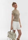 [B-BASIC] Pigment Slim Raglan Short Sleeve T-shirt