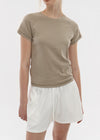 [B-BASIC] Pigment Slim Raglan Short Sleeve T-shirt