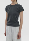 [B-BASIC] Pigment Slim Raglan Short Sleeve T-shirt