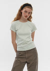 [B-BASIC] Pigment Slim Raglan Short Sleeve T-shirt