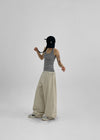 Decohi Stripe Halter Tank