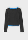Snapfit Snap Colorblock Long Sleeve Tee