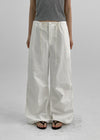 Elsome Parachute Wide Two Way Pants