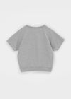 [B-BASIC] Air sweater raglan sleeved sweatshirt