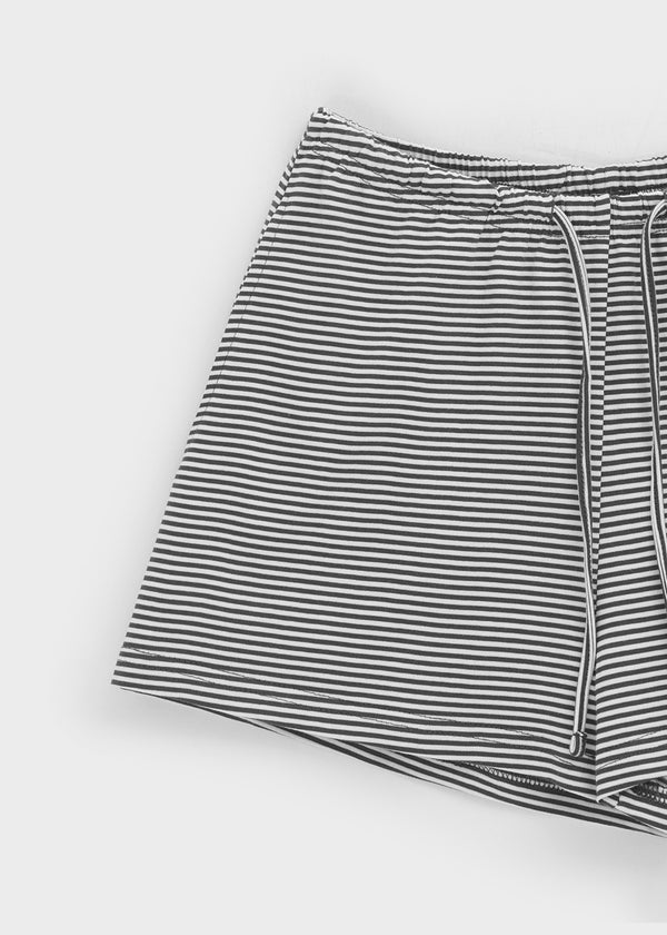 [B-BASIC] Summer Stripe Shorts
