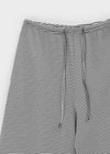 [B-BASIC] Summer Stripe Wide Banded Pants