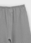 [B-BASIC] Summer Stripe Wide Banded Pants