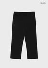 Muchiko Slit Banding Capri Pants