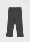 Muchiko Slit Banding Capri Pants