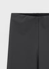 Muchiko Slit Banding Capri Pants