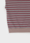 Ralba Stripe Draped Sleeveless