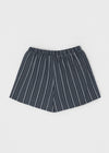 [MADE] Polyp Linen Stripe Banding Shorts