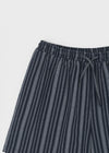 [MADE] Polyp Linen Stripe Banding Shorts
