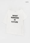 Olluon Loose Fit One Shoulder Short Sleeve Tee