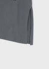 Olluon Loose Fit One Shoulder Short Sleeve Tee