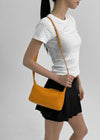 Koiche Buckle Mini Hobo Bag (Genuine Leather)
