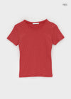 Denimo Dot Round Short Sleeve Tee