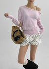 Shorong Summer Raffia Rattan Tote Bag (Banana Leaf)