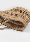 Shorong Summer Raffia Rattan Tote Bag (Banana Leaf)