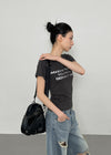 Roverin Slim Lettering T-Shirt