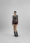 Tiang Knit Crop Linen Cardigan