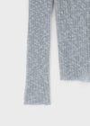 Dalki Off-Shoulder Loose Summer Knit (Belt Set)