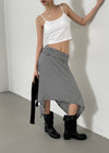 [MADE] Rami Asymmetric Midi Skirt